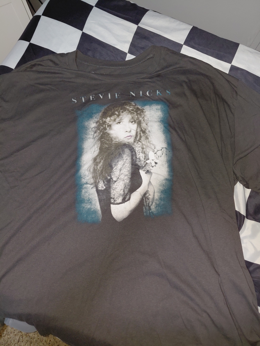 Stevie Nicks Graphic Tee - Black